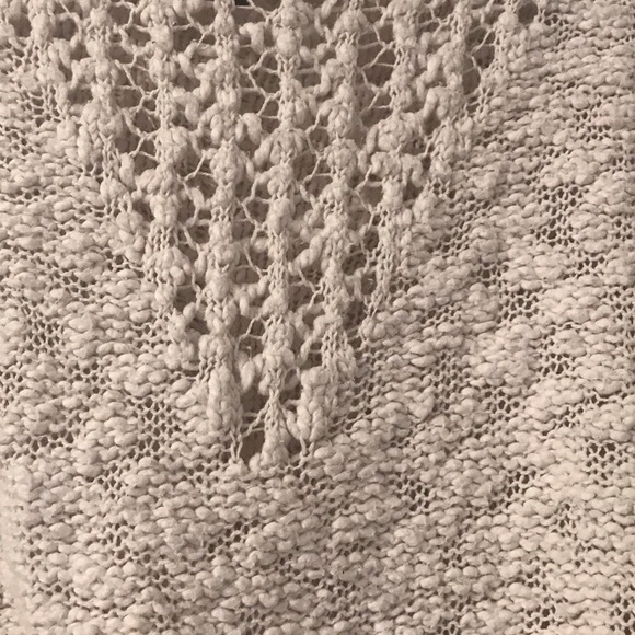Free People Cream Knit Sweater - Picture 2 of 3